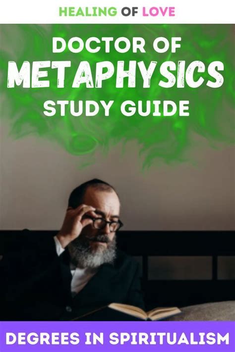 Consider a program like the two year course offered by the International Metaphysical Ministry (IMM) that ordains those who complete their training. . How to become a doctor of metaphysics